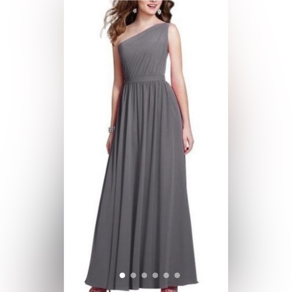 Alfred Angelo One Shoulder A-Line Dress
